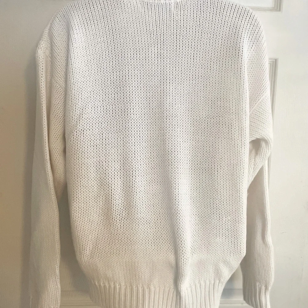 Maggie Lawrence Coquette‎ Cable Knit Cardigan Size Small